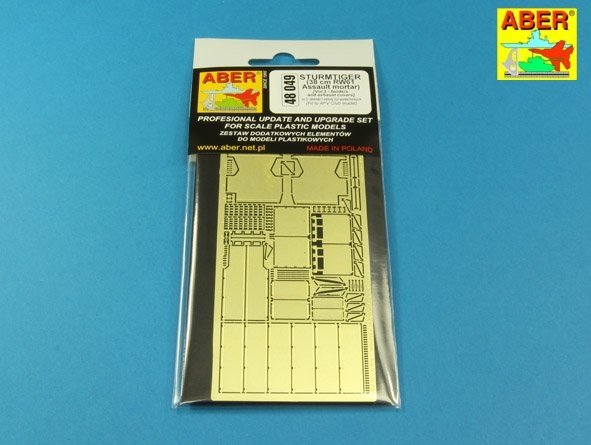 Aber 48049 STURMTIGER (Mortier d&amp;#39;assaut RW61 38 cm) Vol.2 AFV 1/48 – image 9