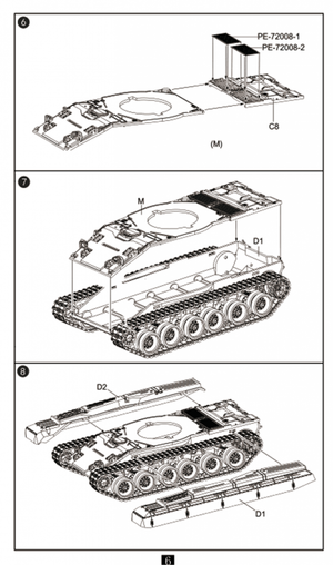 Modelcollect UA72193 Soviet T-80 Main Battle Tank 1970S-1990S N in1 1/72 – zdjęcie 5