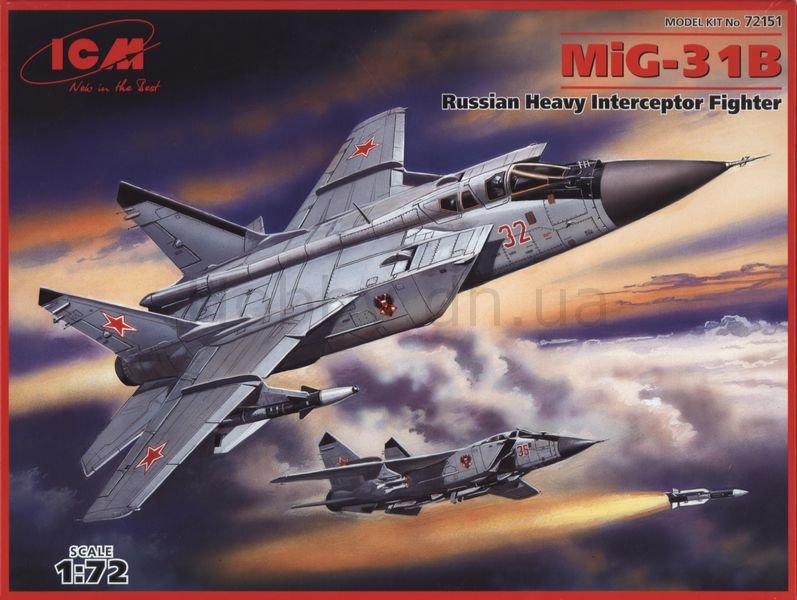 ICM 72151 MiG-31 Foxhound 1/72