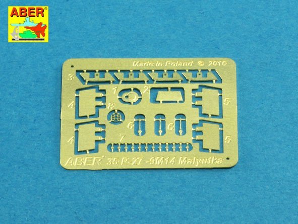 Roquette antichar soviétique guidée Aber 35P-27 9M14 Malyutka (AT-3 Sagger) – Bild 3
