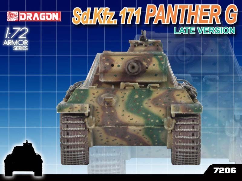 Dragon 7206 Panther G Late 1/72 – immagine 3
