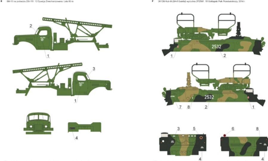 Artillerie de roquettes ToRo modèle 35D65 dans l&amp;#39;armée polonaise, partie 2, échelle 1/35 – Bild 4