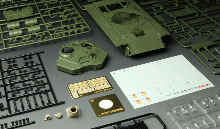 Maquette Meng TS-006 Char de combat principal russe T-90 (1/35) – Bild 11