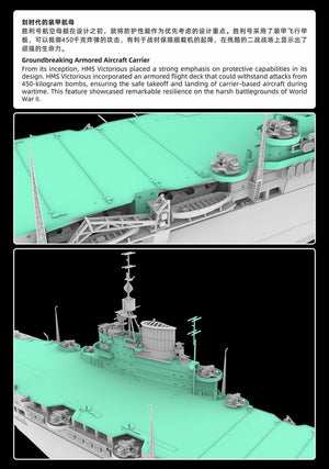 Maquette FlyHawk FH1135 HMS Victorious 1/700 – image 7