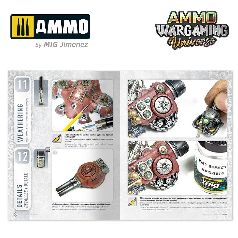 Ammo of Mig 6922 AMMO WARGAMING UNIVERSE Book 03 - Weathering Combat Armor (English, Castellano, Polish) – image 4