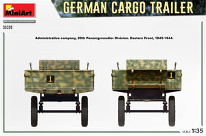 MiniArt 35320 REMORQUE CARGAISON ALLEMANDE 1/35 – Bild 4