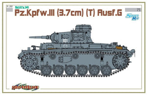 Cyber ​​​​Hobby 6765 Sd.Kfz.141 Pz.Kpfw.III (3,7 cm) (T) Ausf.G (1/35)