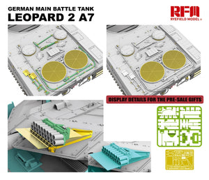 Maquette Rye Field 5108 Leopard 2 A7 Char de combat principal allemand au 1/35 – immagine 4