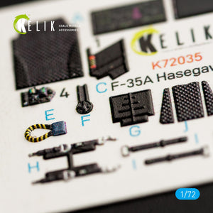 Décalcomanies 3D intérieures KELIK K72035 pour maquette Hasegawa au 1/72 – Bild 4