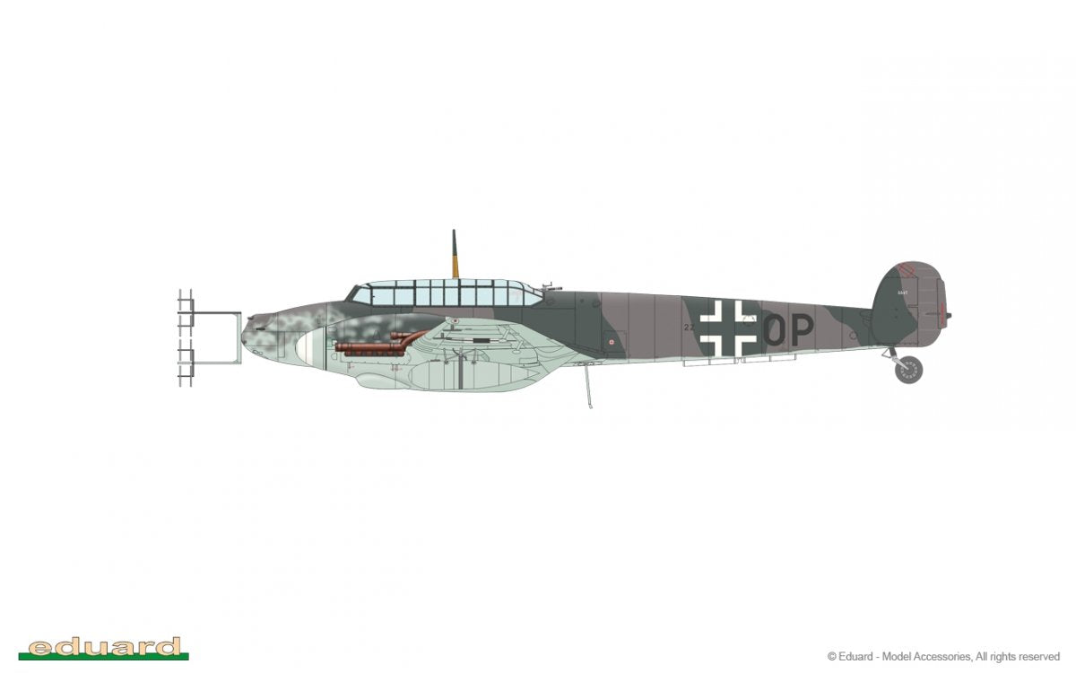 Eduard 7465 Bf 110G-4 1/72 – zdjęcie 7