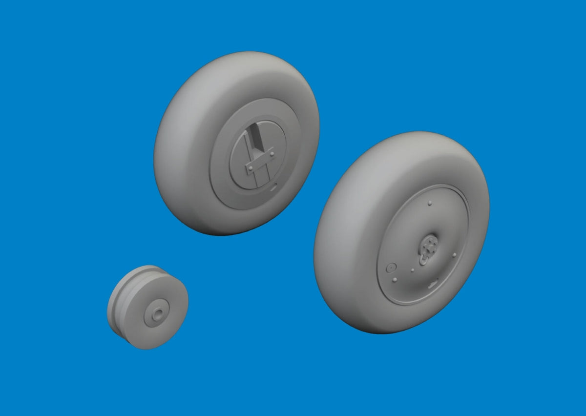 Roues Lysander Eduard 6481115 AIRFIX 1/48 – immagine 3