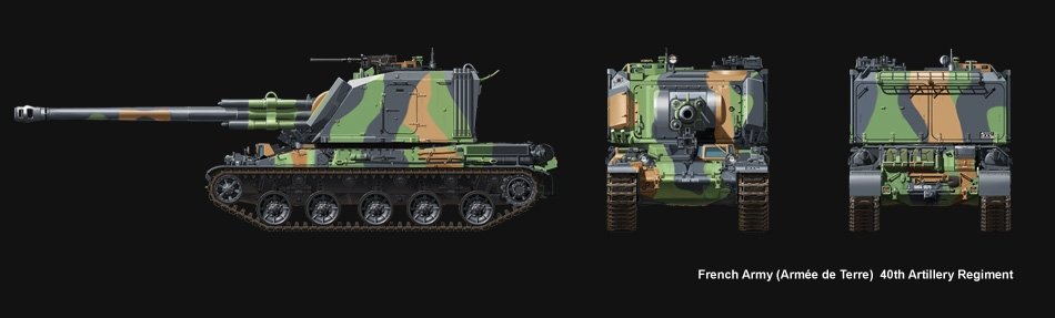 Maquette Meng TS-004 Obusier automoteur français AUF1 155 mm (1/35) – image 10
