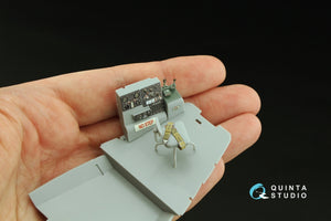 Maquette Quinta Studio QD32236 : compartiments du navigateur, du bombardier et des mitrailleurs latéraux et de queue du Boeing B-17E/F. Intérieur coloré imprimé en 3D (modèles HK) à l&amp;#39;échelle 1/32. – immagine 8