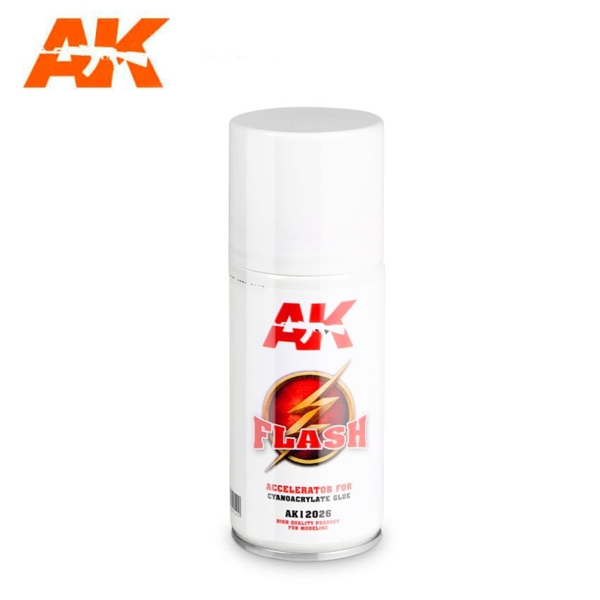 AK Interactive AK12026 FLASH - ACCÉLÉRATEUR POUR COLLE CYANOACRYLATE