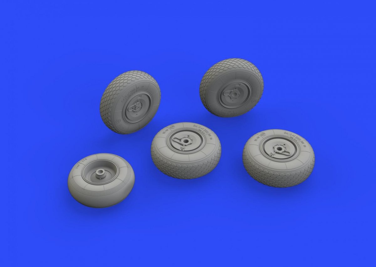 Roues Eduard 648328 He 219 TAMIYA 1/48 – image 3