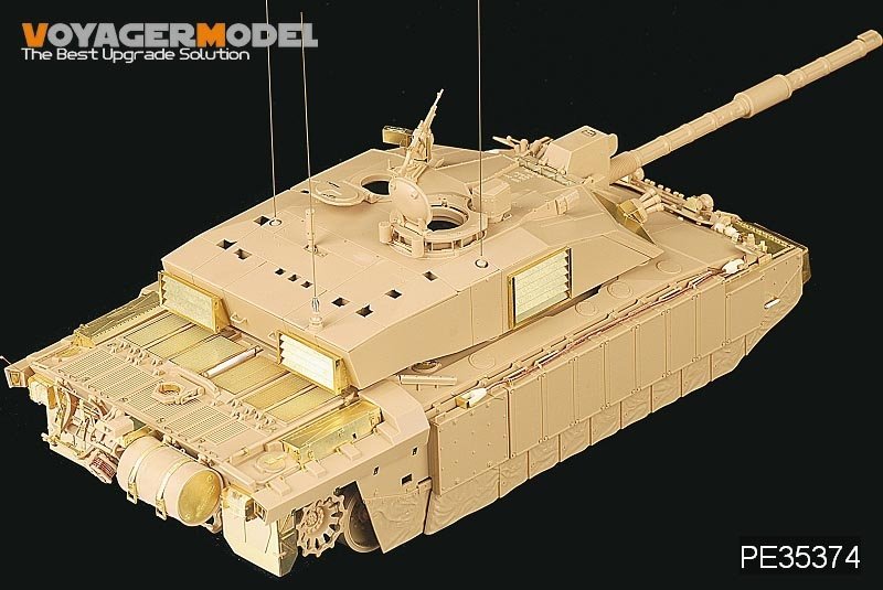 Maquette Voyager PE35374 Char de combat principal britannique Challenger 2 moderne (déserté) pour TAMIYA 35274 1/35 – immagine 9