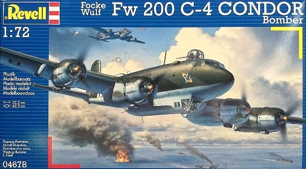 Revell - 04678 - Bombardier Focke Wulf Fw 200 C-4 Condor (1/72) 