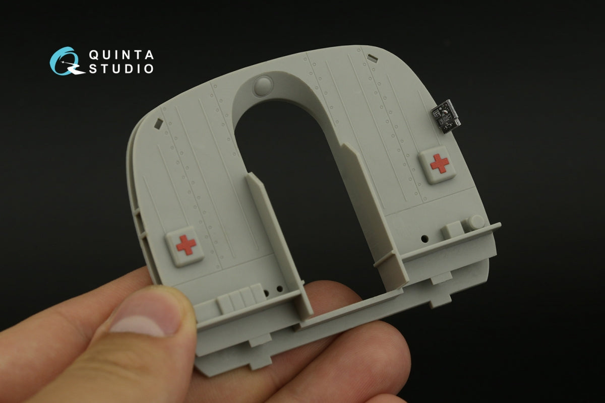 Quinta Studio QD35110 Mi-17 Intérieur coloré imprimé en 3D sur papier décalcomanie (Trumpeter) 1/35  – immagine 10
