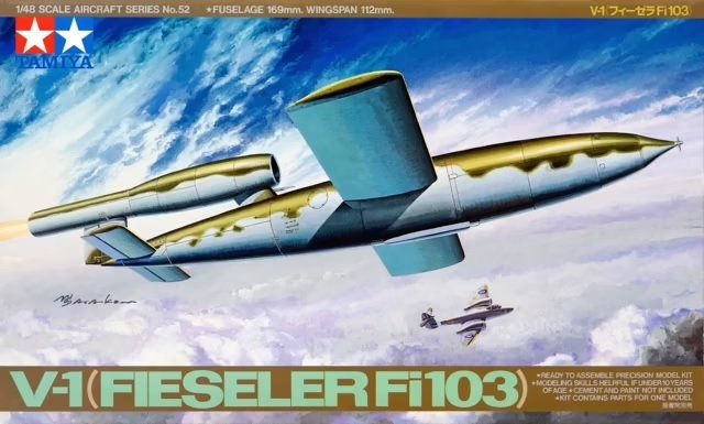 Tamiya 61052 Bombe volante allemande V-1 Fieseler Fi10 1/48  – image 2