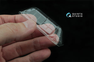 Quinta Studio QC48017 Su-2 verrière transparente sous vide (pour kit Zvezda) 1/48 – Bild 2