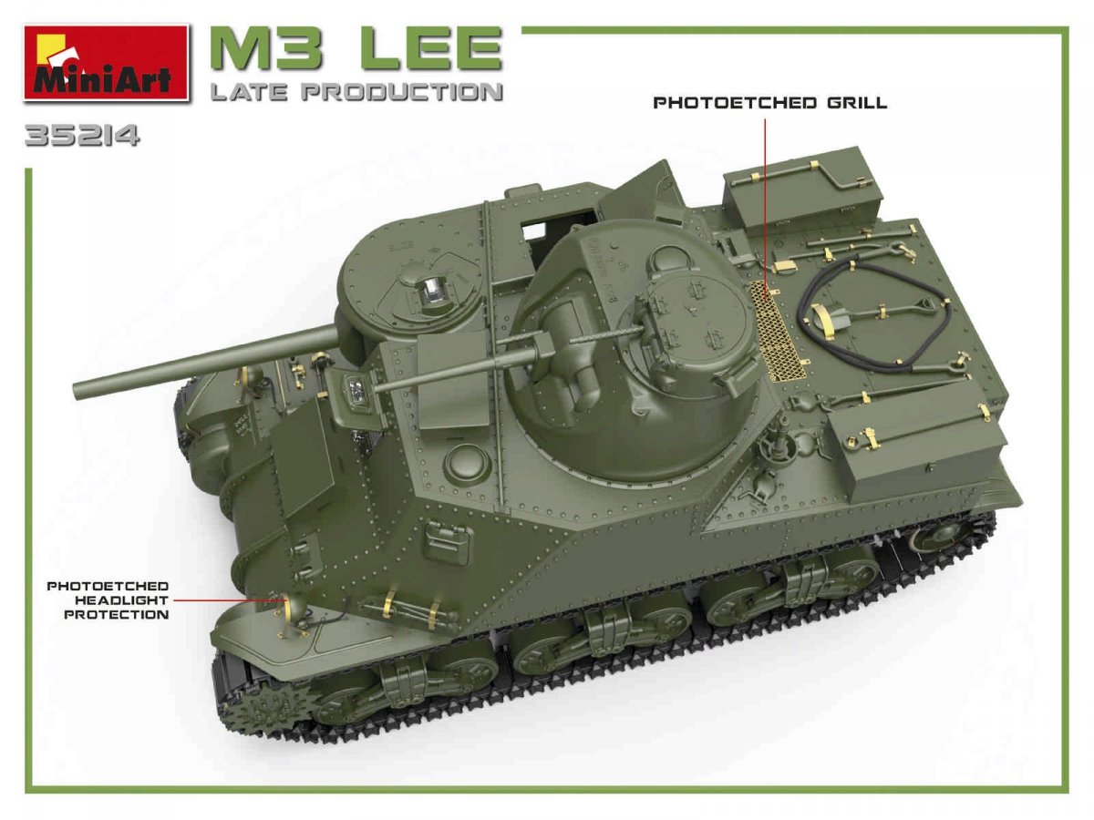 MiniArt 35214 M3 LEE TARD PROD 1/35 – image 8