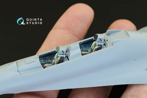 Quinta Studio QD72020 Su-27UB 3D-Printed &amp;amp; coloured Interior on decal paper (for Zvezda kit) 1/72 – zdjęcie 6