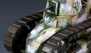 Maquette Meng Models TS-008 Char léger français FT-17 (tourelle moulée) (1/35) – image 3