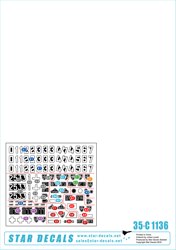 Star Decals 35-C1136 SS-Viking n° 3 1/35 – immagine 2