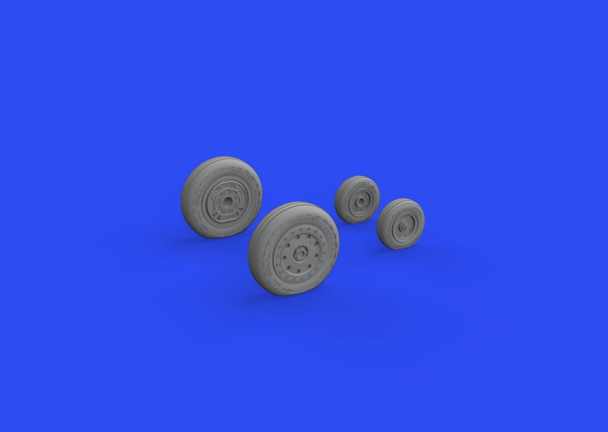 Roues Eduard 648682 F-4B TAMIYA 1/48