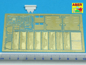 Aber 48026 Tiger I premier modèle - partie 3 - garde-boues pour Afrika Korps (TAM) 1/48