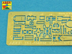 Canon Aber 35L-118 pour mitrailleuse lourde russe de 12,7 mm DShK, version après la Seconde Guerre mondiale (T-54/55 ; BTR-60APC) (1/35) – image 3
