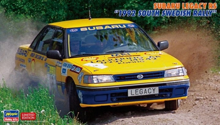 Hasegawa 20602 Subaru Legacy RS 1992 Rallye de Suède du Sud 1/24