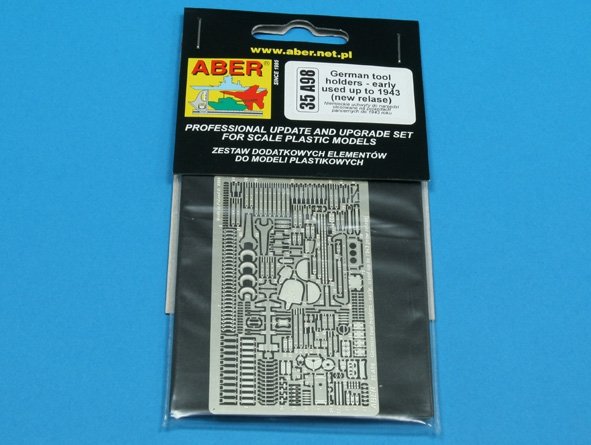 Porte-outils allemands Aber 35A098 - utilisés jusqu&amp;#39;en 1943 (nouvelle version) (1/35) – imagen 3