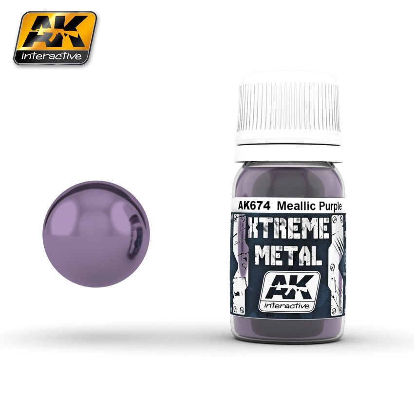 AK Interactive AK674 XTREME METAL VIOLET MÉTALLISÉ 30 ml