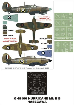 Montex K48100 Hurricane MkIIB 1/48
