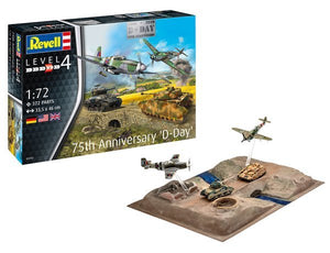 Revell 03352 Coffret 75e anniversaire du Débarquement (diorama et quatre maquettes) 1/72 – immagine 2