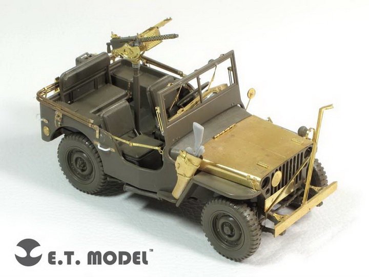 Maquette ET E35-126 Jeep Willys MB américaine de la Seconde Guerre mondiale (pour TAMIYA 35219) (1/35) – image 4