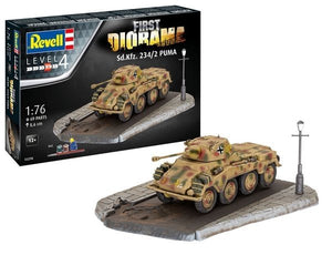 Revell 03298 Sd.Kfz. 234/2 Puma - Premier coffret diorama 1/76