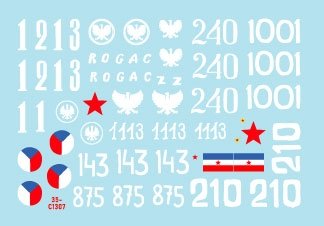 Star Decals 35-C1307 T-34-85 Char moyen 1/35 – Bild 3
