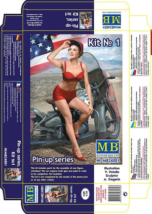 Master Box 24001 Série Marilyn Pin-up, Kit n° 1. 1/24 – image 3