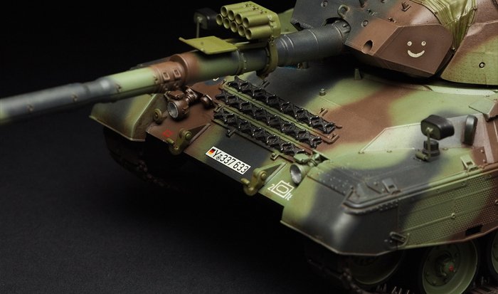 Maquette Meng TS-015 CHAR DE COMBAT PRINCIPAL ALLEMAND LEOPARD 1 A5 (1/35) – Bild 6