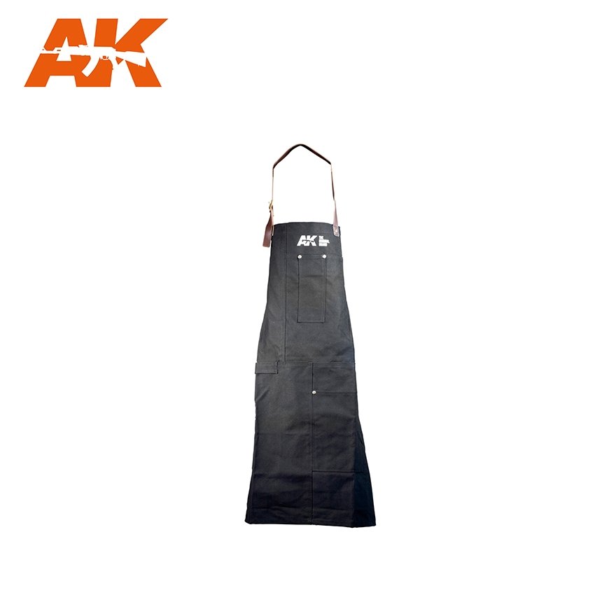 AK Interactive AK9200 OFFICIAL APRON BLACK – image 3