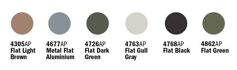 Italeri 443AP USAF Guerre du Vietnam 6x20ml – immagine 2