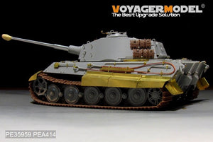 Voyager Model PE35959 WWII German King Tiger (Hensehel Turret) For HOBBYBOSS 84531 1/35 – zdjęcie 4