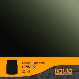 Pigments liquides Lifecolor LPW02 Noir Terre d&amp;#39;Ombre 22 ml