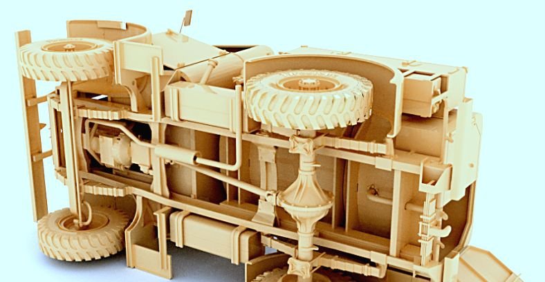 Mirror Models 35166 CMP Ford F15 Water truck, Cab 11, 4x2 drive 1/35 – zdjęcie 5