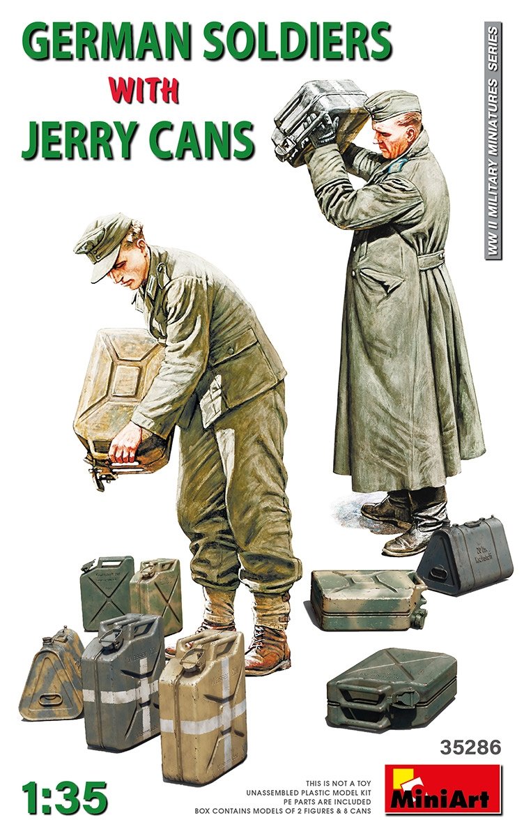 MiniArt 35286 SOLDATS ALLEMANDS AVEC BIDON 1/35