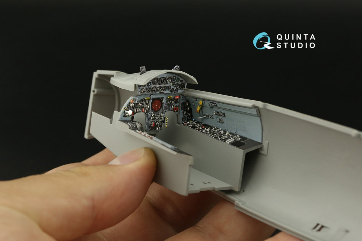 Intérieur coloré imprimé en 3D sur papier décalcomanie Quinta Studio QD32188 F-104J (Italeri) 1/32 – immagine 13