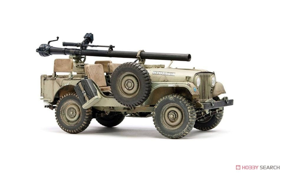 AFV Club 35S99 Jeep de reconnaissance/appui-feu IDF M38A1 au 1/35 – image 5