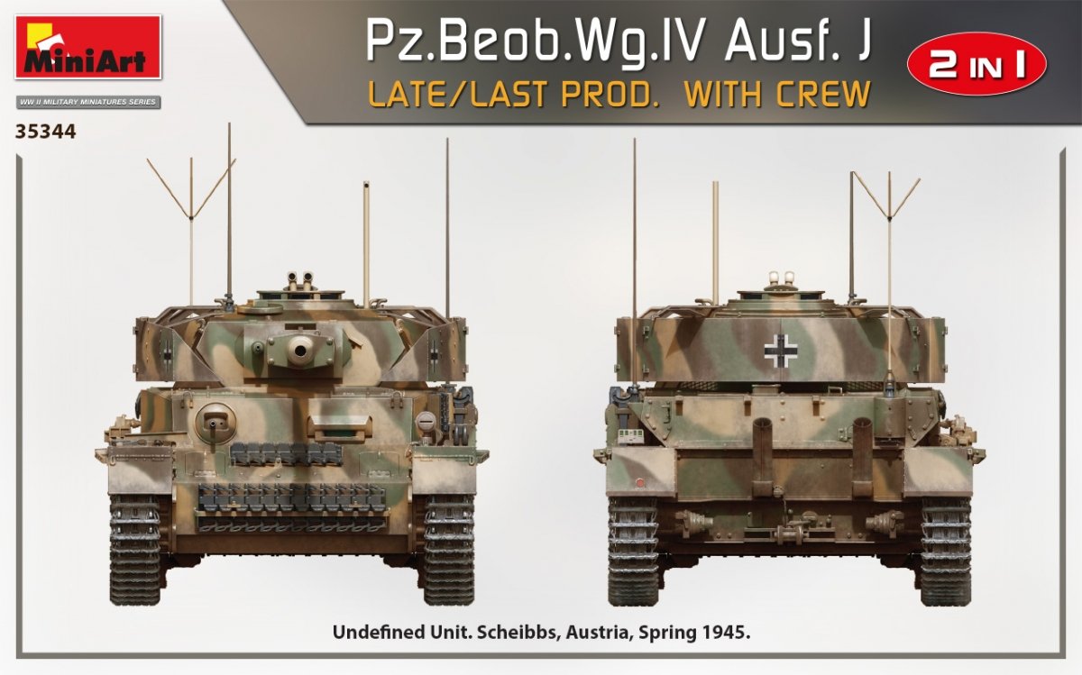 MiniArt 35344 Pz/Beob.Wg.IV Ausf. J En retard/Dernière prod. 1/35 – Bild 6